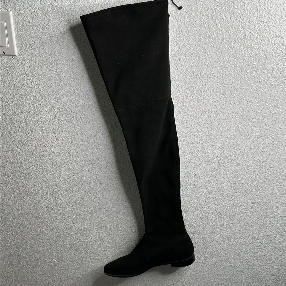 Stuart Weitzman Black Over-the-Knee thigh high Boots size 10 comfy